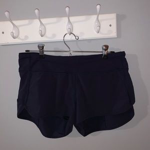 Women’s LULULEMON navy blue size 8 shorts
